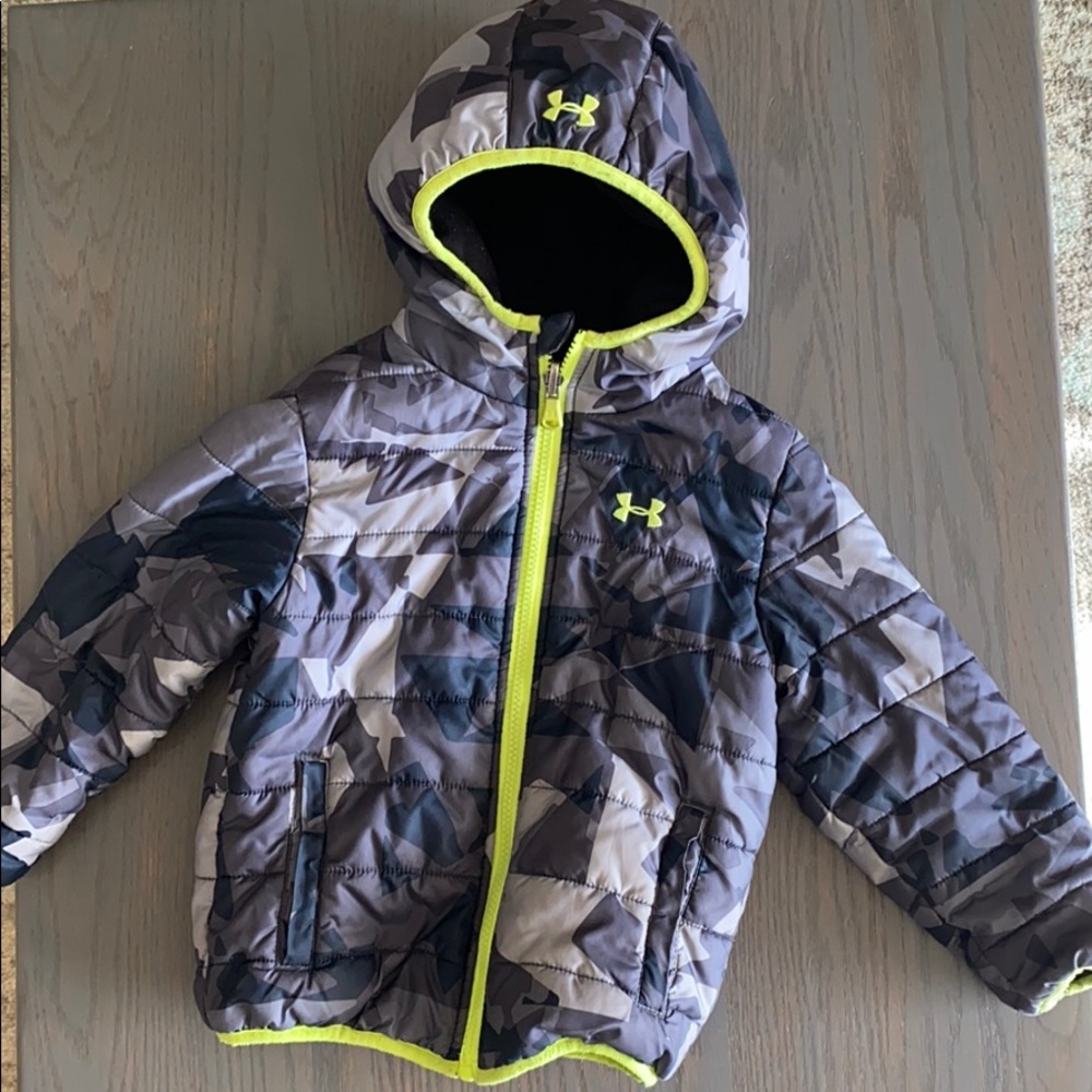 Boys Under Armour Reversible Winter Jacket 3T